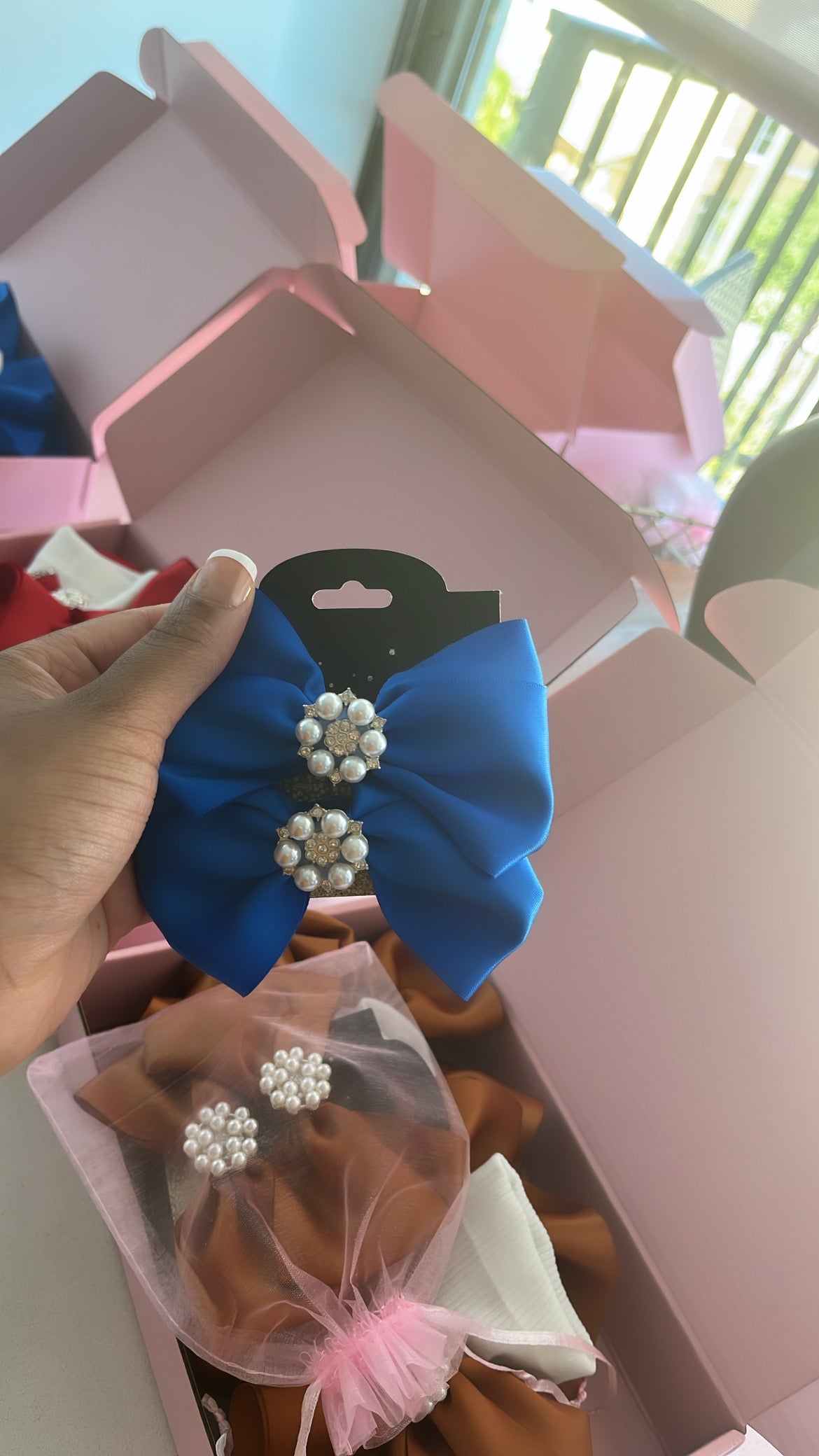 Hair Bow Set- 2 pcs